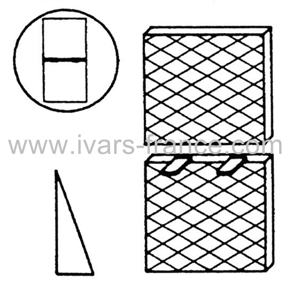 CRP - CROISILLONS POUR CARRELEUR - Cale pour carrelage